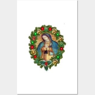 Guadalupe Our Lady of Virgin Mary Mexico Catholic Shirt Posters and Art